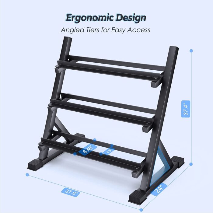 Dumbbell Rack 3 tier - Image 5
