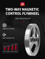 Merach Snail Electric Elliptical Cross Trainer - Image 4