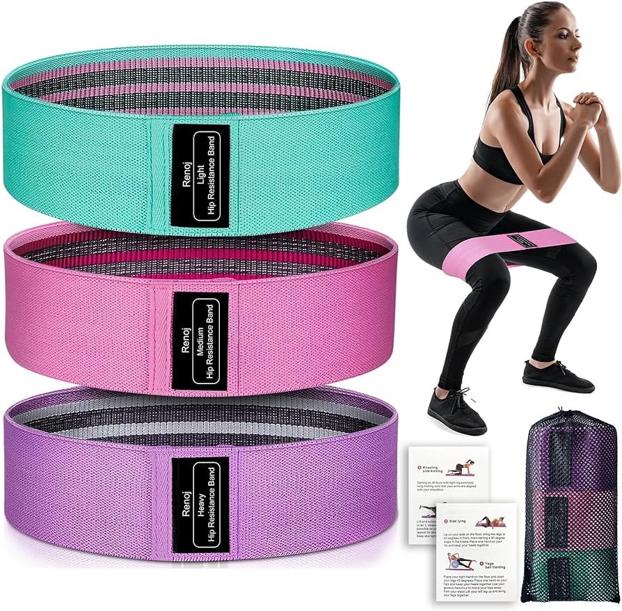 1000131489.jpg Fabric Resistance bands Set of 3pcs - Image 1