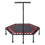 LivePro LP8250B Hexagonal Trampoline with Adjustable Handle