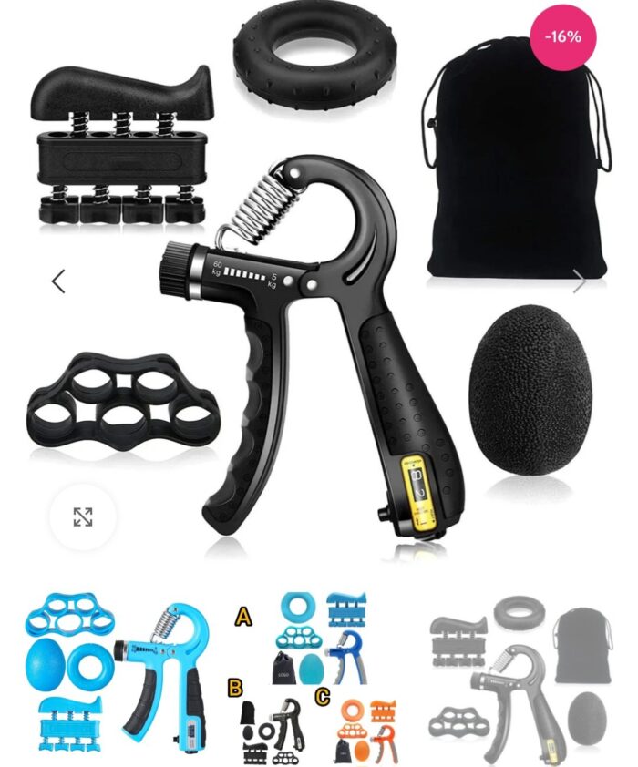 Hand Grip Strengthener With Counter - Image 3