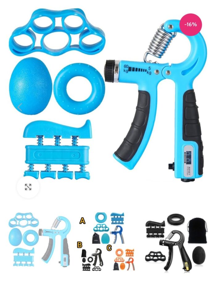 Hand Grip Strengthener With Counter - Image 2