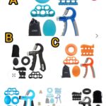 Hand Grip Strengthener With Counter