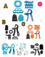 Hand Grip Strengthener With Counter