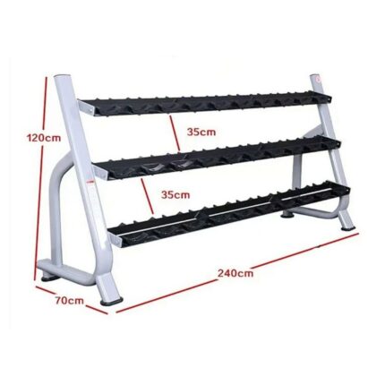 3 Tier Dumbbell Rack