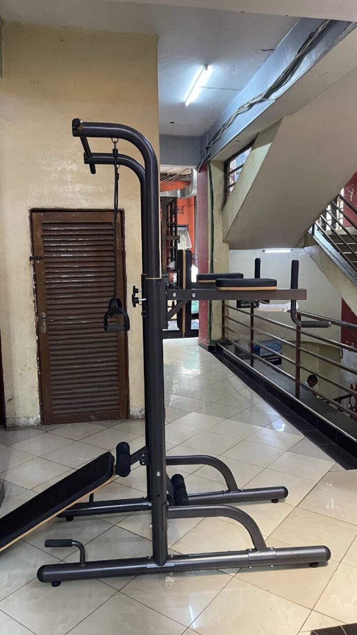 Power Tower Workout Dip Station Machine - Image 2