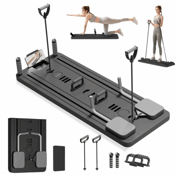 Foldable Pilates Board Reformer 4 in 1 Multifunctional Core Exercise Set Ab Trainer - Image 5